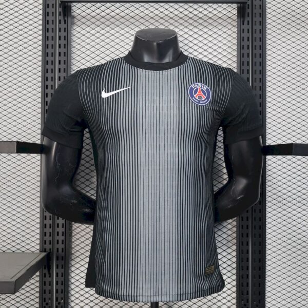 Paris Saint-Germain 2024/25 Black Goalkeeper Uniform Jersey Player Version
