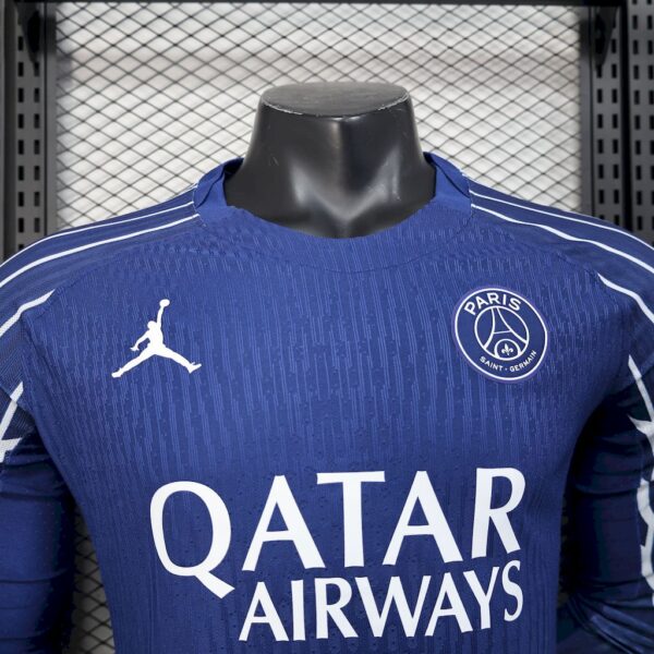 Paris Saint-Germain 2025/26 Fourth Away Long Sleeves Jersey Player Version - Image 4