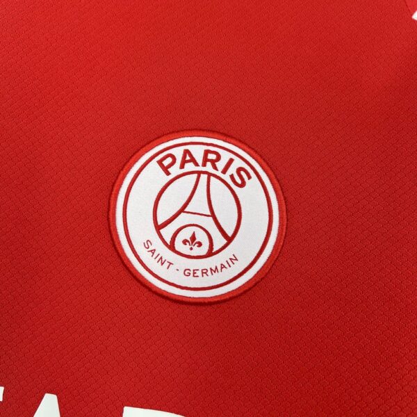 Paris Saint-Germain 2024/25 Fourth Away Red Jersey - Image 6