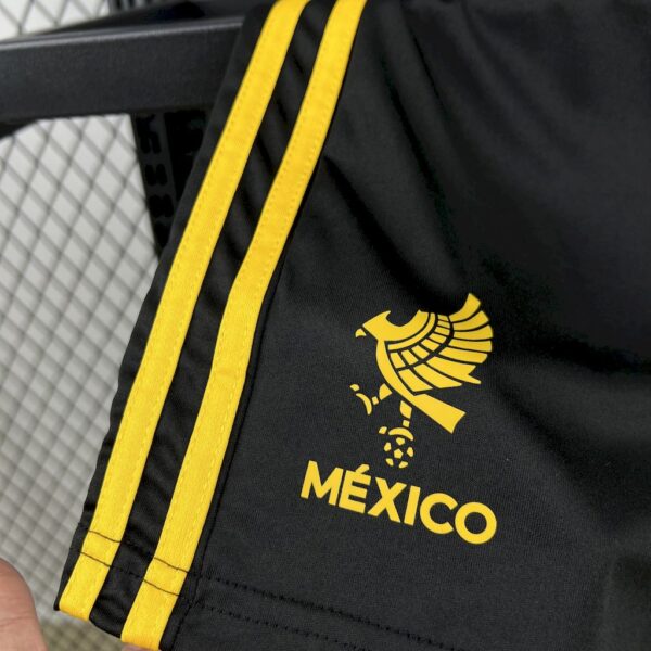 Mexico 2025/26 Gold- Black Kids Kit - Image 7