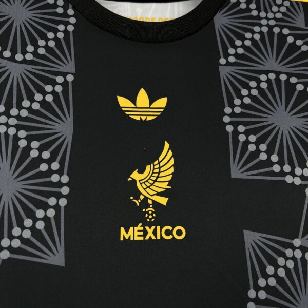 Mexico 2025/26 Gold- Black Kids Kit - Image 5