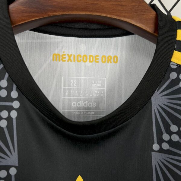 Mexico 2025/26 Gold- Black Kids Kit - Image 3