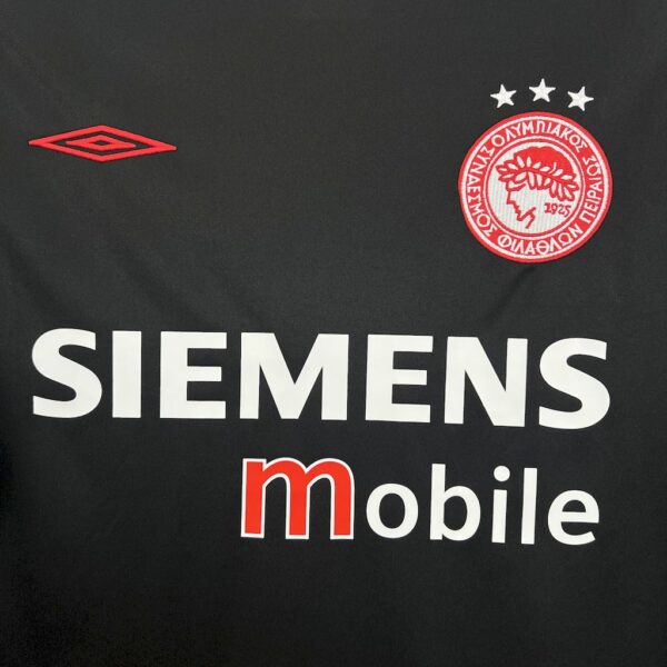 Olympiacos Fc 2004/05 Away Retro Jersey - Image 6