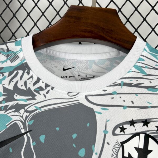 Brazil 2025/26 White Parrot Edition Jersey Player - Image 5