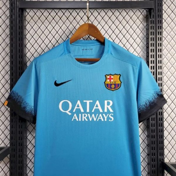 Barcelona 2015/16 Third Retro Jersey - Image 5