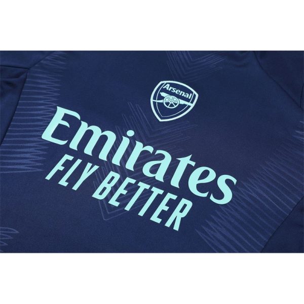 Arsenal 2024/25 Half-Zip Adult Sweater+Pant 14001 - Image 3