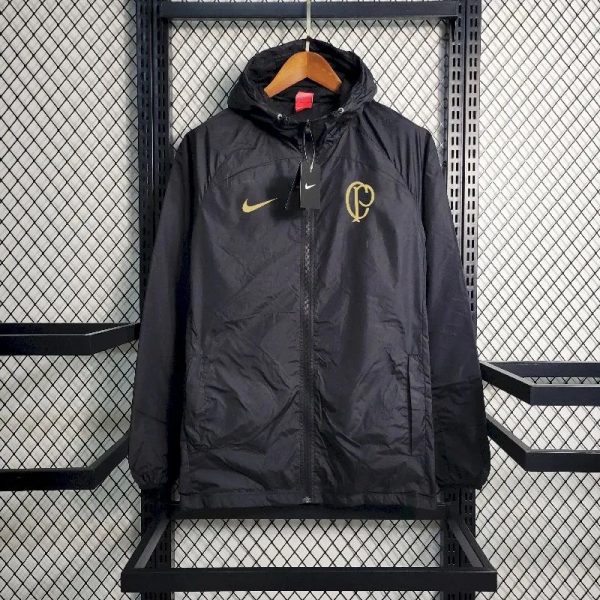 Corinthian Black 2023-24 Windbreaker