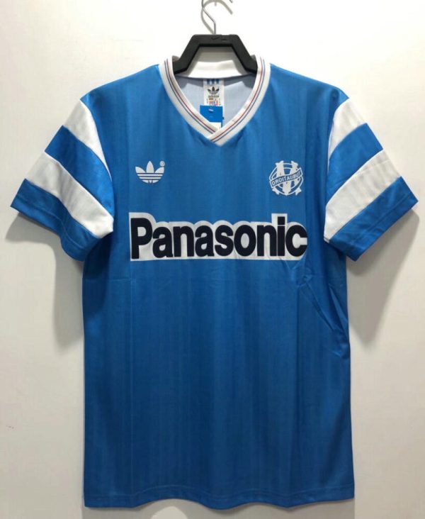 Olympique Marseille 1990/1991 Away Retro Jersey