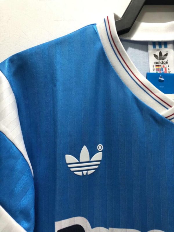 Olympique Marseille 1990/1991 Away Retro Jersey - Image 2