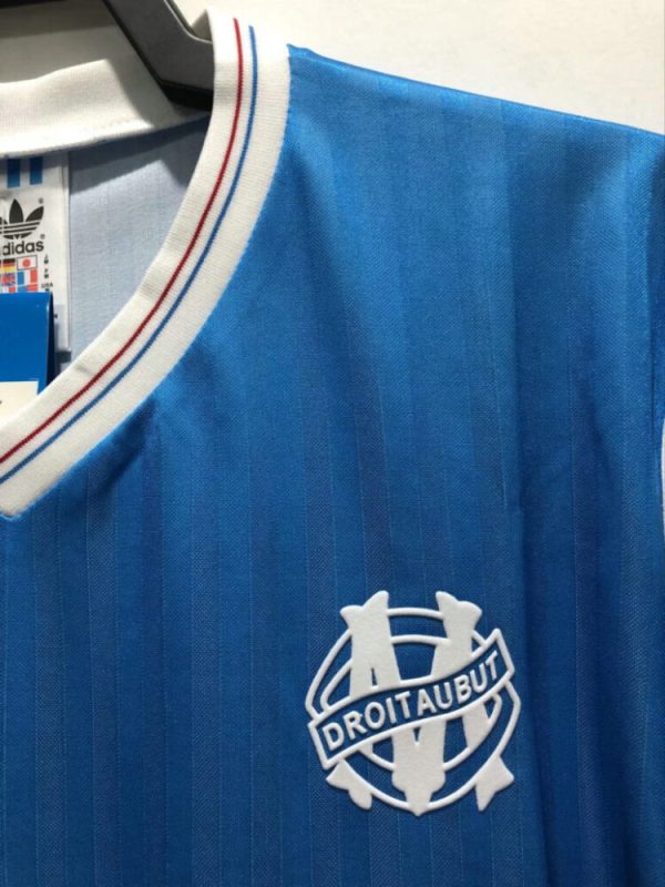 Olympique Marseille 1990/1991 Away Retro Jersey - Image 3