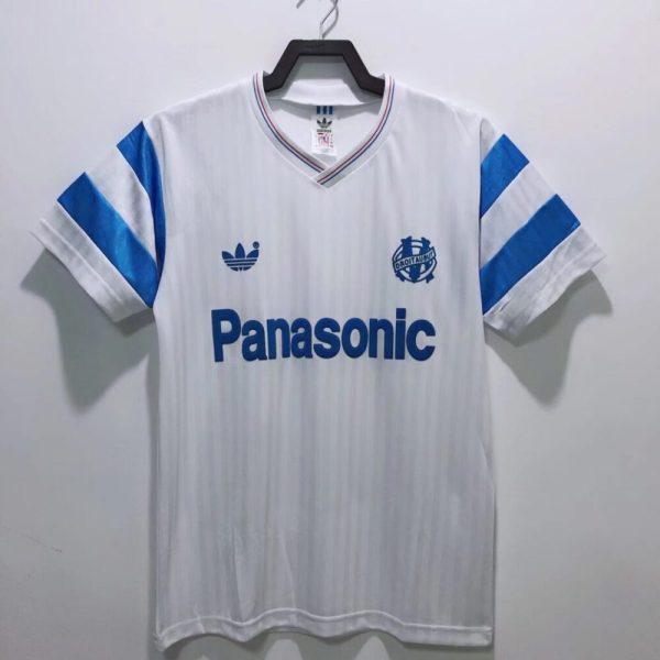 Olympique Marseille 1990/1991 Home Retro Jersey