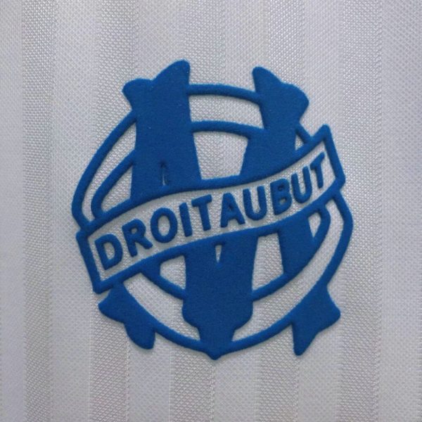 Olympique Marseille 1990/1991 Home Retro Jersey - Image 3