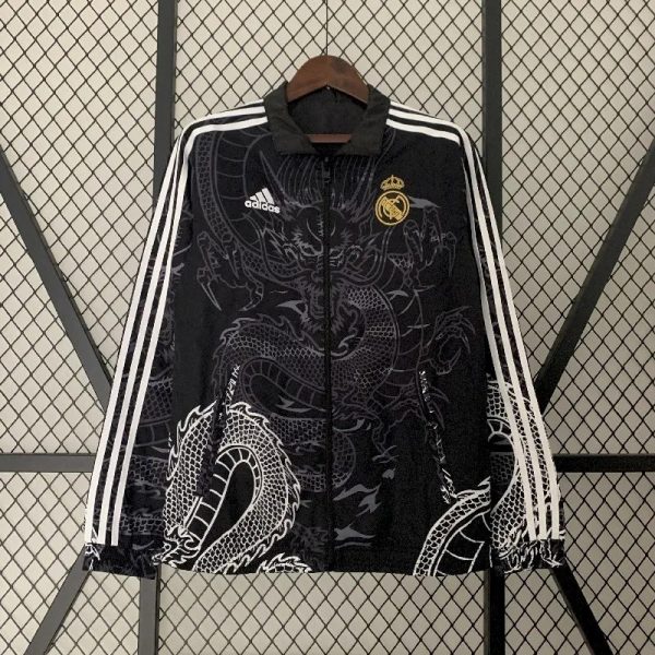 Real Madrid 2023-24 Double-Sided Windbreaker - Image 2