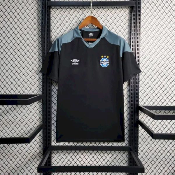 Gremio 2023/24 Pre-Match Training Jersey Black - Image 2