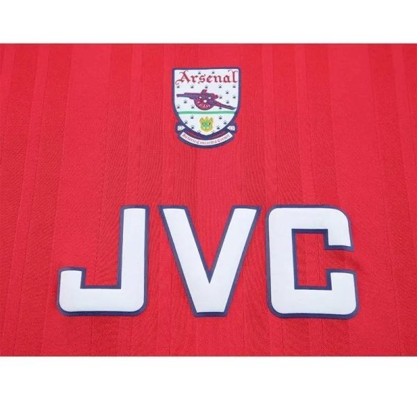 Arsenal 1992/93 Home Retro Jersey - Image 5