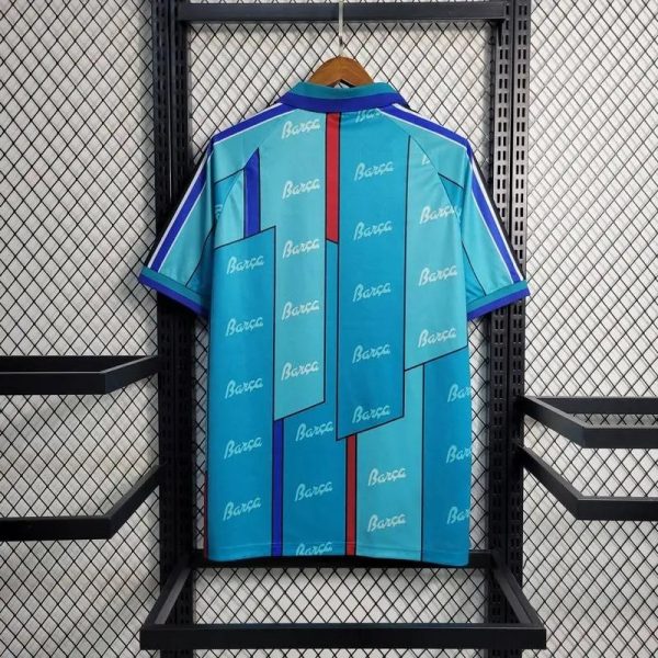Barcelona 1995/97 Away Retro Jersey - Image 7