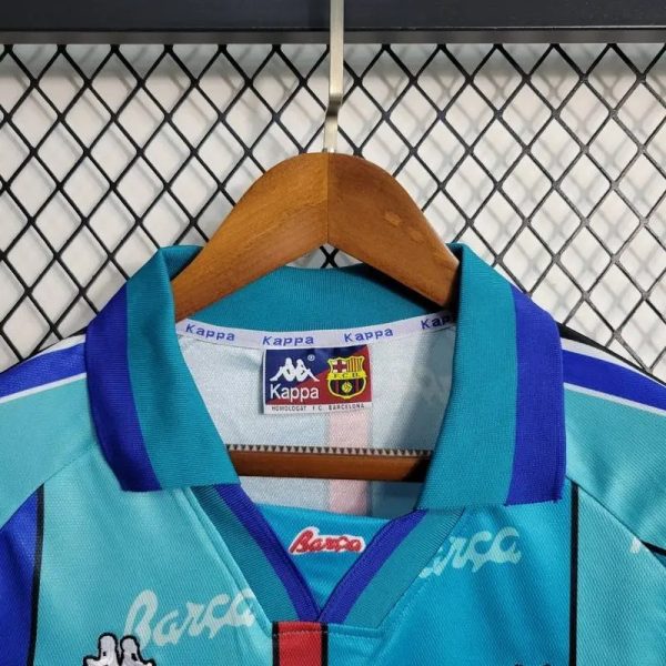 Barcelona 1995/97 Away Retro Jersey - Image 5