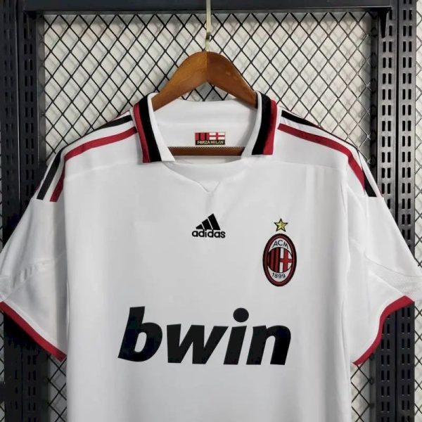 Ac Milan 2009/10 Away Retro Jersey - Image 6