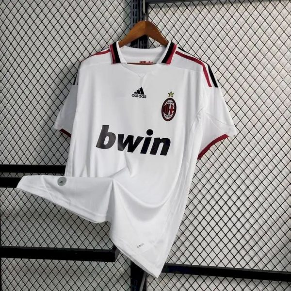 Ac Milan 2009/10 Away Retro Jersey - Image 2