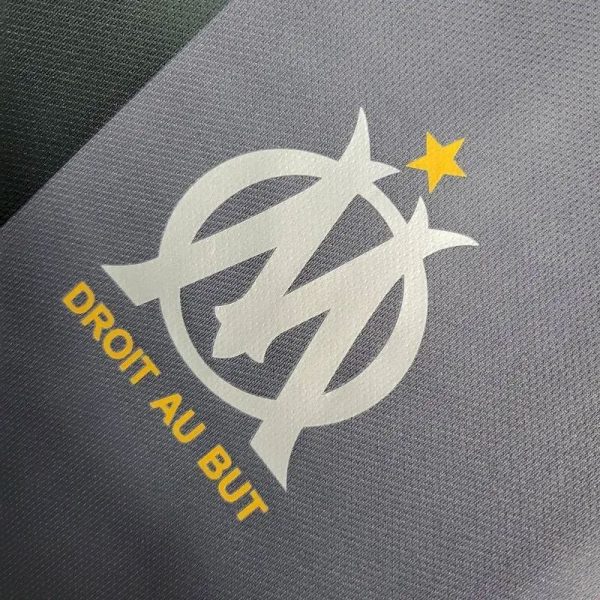 Olympique Marseille 2023/24 Pre-Match Training Jersey Black - Image 9