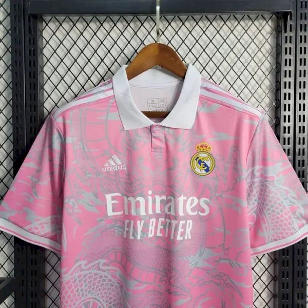 Real Madrid 2023/24 Pink Dragon Special Edition Jersey - Image 4