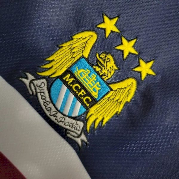 Manchester City 1997/98 Away Retro Jersey - Image 6