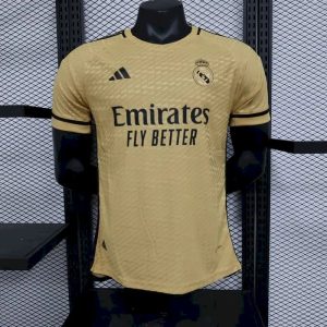 Real Madrid 2023/24 Special Edition Jersey Player Version Yellow