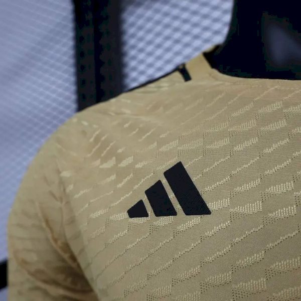 Real Madrid 2023/24 Special Edition Jersey Player Version Yellow - Image 6