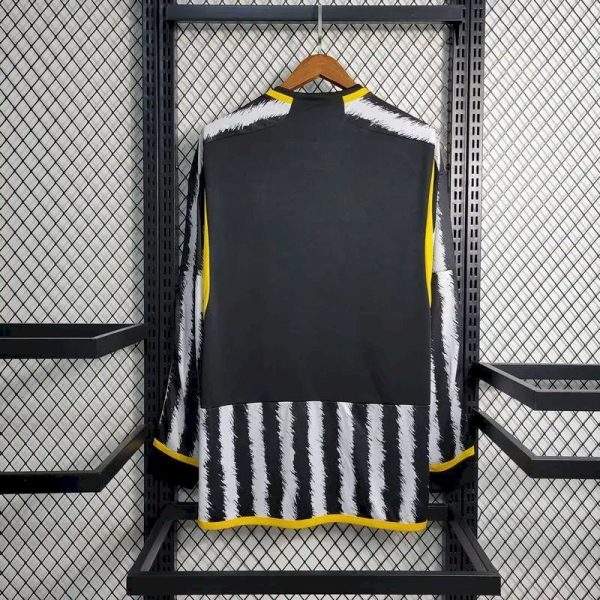Juventus 2023/24 Home Long Sleeves Jersey - Image 8
