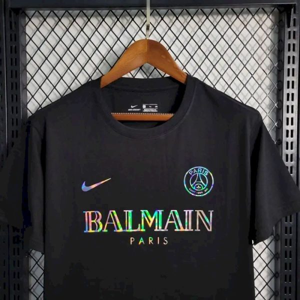 Paris Saint-Germain 2023/24 Balmain Pre-Match Training Jersey - Image 5