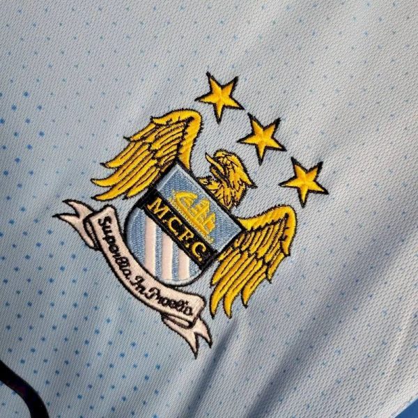 Manchester City 2011/12 Home Retro Jersey - Image 4