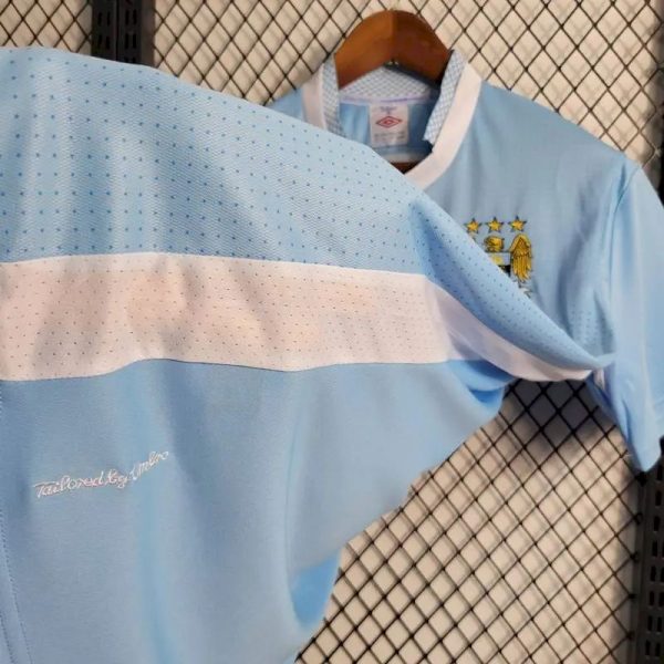 Manchester City 2011/12 Home Retro Jersey - Image 7