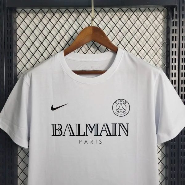 Paris Saint-Germain 2023/24 Balmain Pre-Match Training Jersey - Image 8