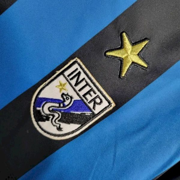 Inter Milan 1998 Home Long Sleeves Retro Jersey - Image 8