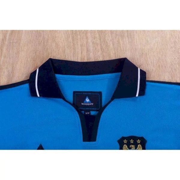 Manchester City 2002/03 Home Retro Jersey - Image 5