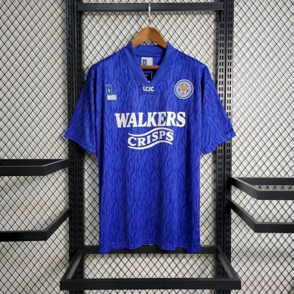 Leicester City 1992/94 Home Retro Jersey - Image 2