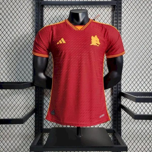 As Roma 2023/24 Home Jersey Player Version