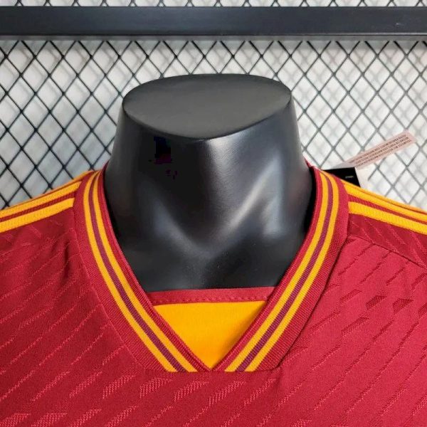 As Roma 2023/24 Home Jersey Player Version - Image 6