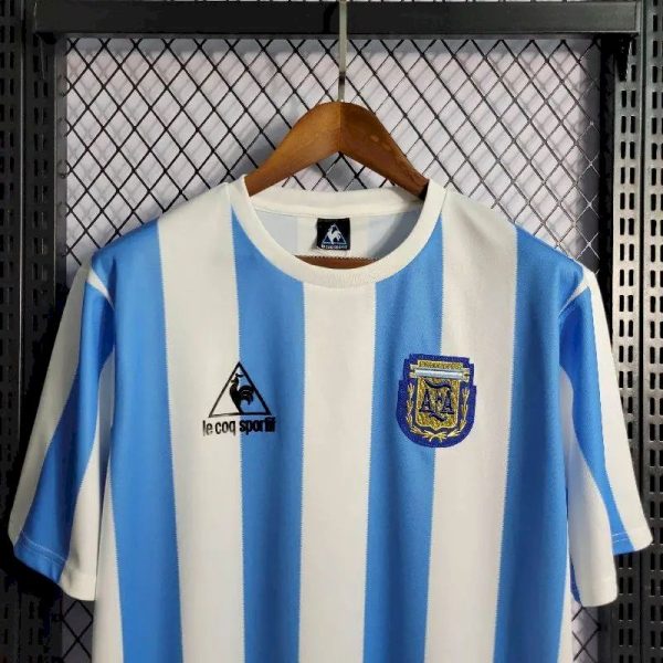 Argentina 1986 World Cup Home Retro Jersey - Image 6