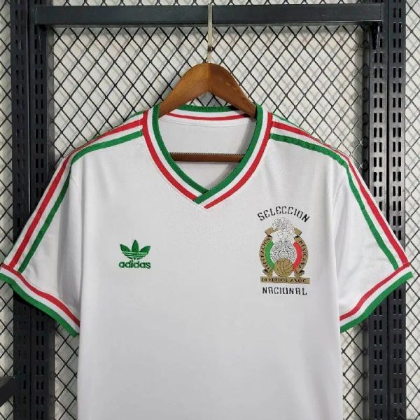 Mexico 1985 Away Retro Jersey - Image 7