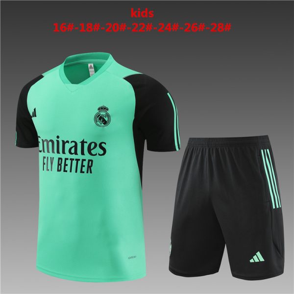 Real Madrid 2023/24 Training Kids Jersey+Short 14001