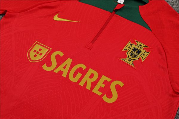 Portugal 2024/25 Half-Zip Adult Sweater+Pant 14001 - Image 3