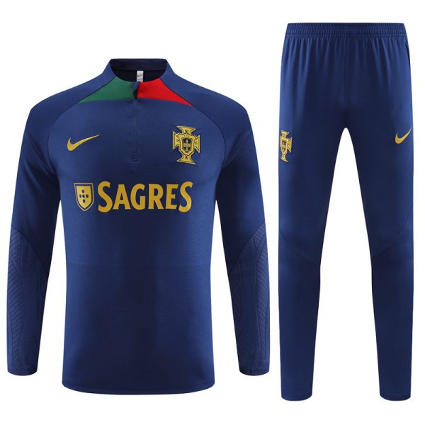 Portugal 2024/25 Half-Zip Adult Sweater+Pant 14001