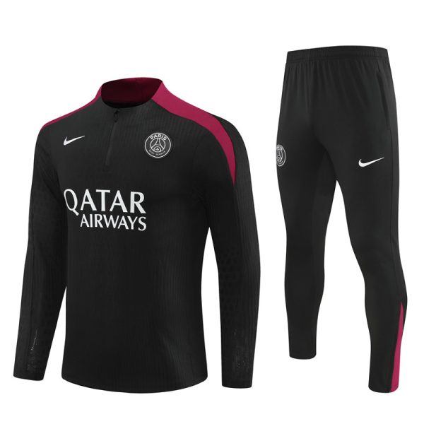 Paris Saint-Germain 2024/25 Half-Zip Adult Sweater+Pant 14001 - Image 4