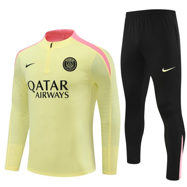 Paris Saint-Germain 2024/25 Half-Zip Adult Sweater+Pant 14001 - Image 5
