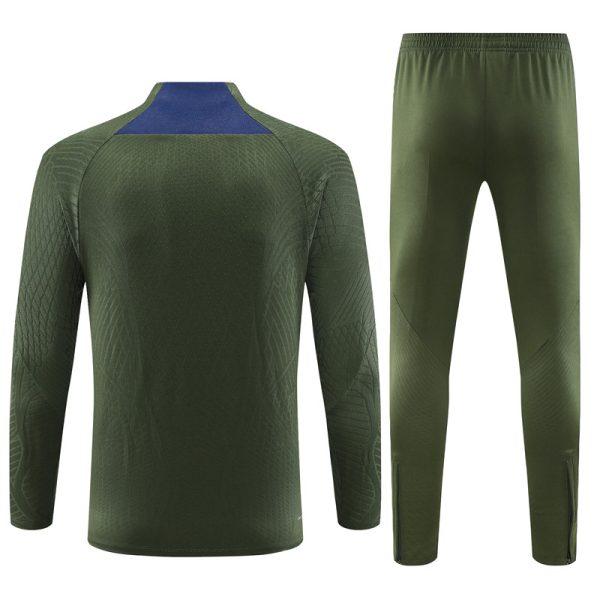Paris Saint-Germain 2024/25 Half-Zip Adult Sweater+Pant 14001 - Image 2