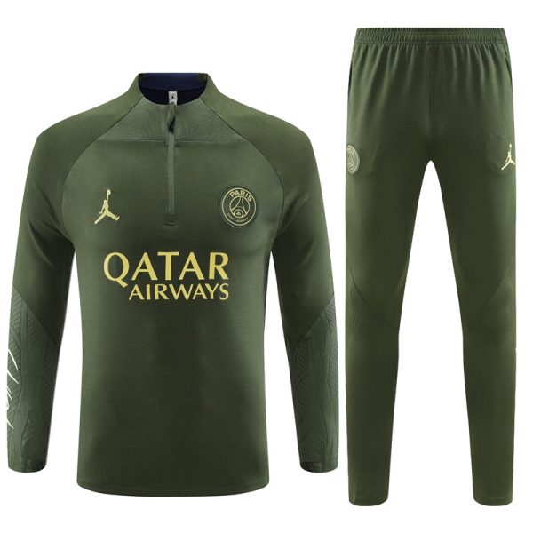Paris Saint-Germain 2024/25 Half-Zip Adult Sweater+Pant 14001