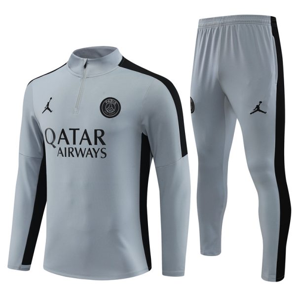 Paris Saint-Germain 2024/25 Half-Zip Adult Sweater+Pant 14001 - Image 5