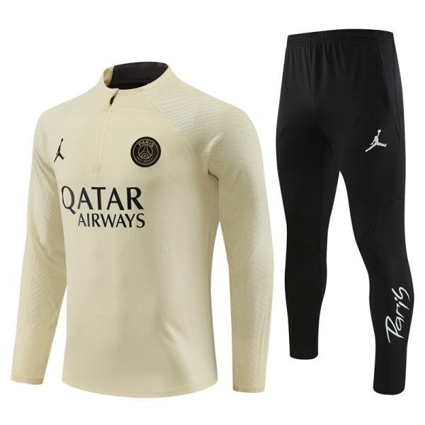 Paris Saint-Germain 2024/25 Half-Zip Adult Sweater+Pant 14001 - Image 4