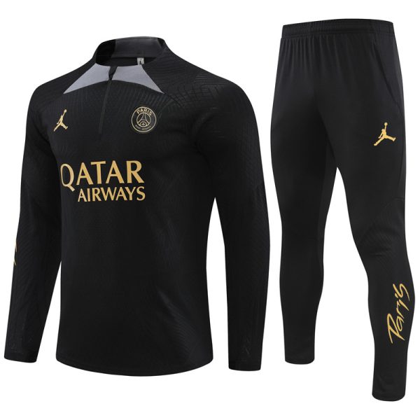 Paris Saint-Germain 2024/25 Half-Zip Adult Sweater+Pant 14001 - Image 5